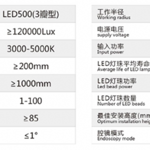 LED700/500（花瓣5+3）手術無影燈